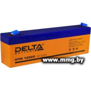 Купить Delta DTM 12022 (12В/2.2 А·ч) в Минске, доставка по Беларуси