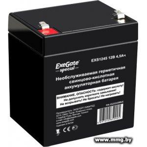 Купить ExeGate Special EXS1245 (12В/4.5 А·ч) [ES252439RUS] в Минске, доставка по Беларуси