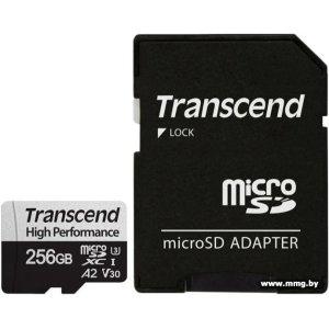 Купить Transcend 256GB microSDXC 330S + адаптер TS256GUSD330S в Минске, доставка по Беларуси