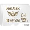 SanDisk 64Gb microSDXC For Nintendo Switc SDSQXAT-064G-GN3ZN