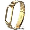 Браслет Mijobs блочный для Xiaomi Mi Band 3/4 (золотистый)