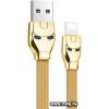 Кабель Hoco U14 Lightning (1.2 м, золото)