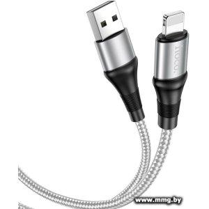 Купить Кабель Hoco X50 Lightning (серый) в Минске, доставка по Беларуси