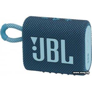 Купить JBL Go 3 (синий) (JBLGO3BLU) в Минске, доставка по Беларуси