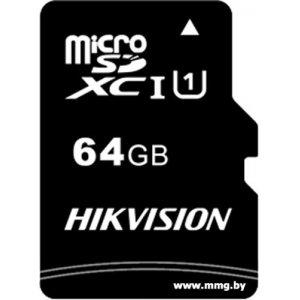 Купить Hikvision 64GB microSDXC HS-TF-C1/64G в Минске, доставка по Беларуси