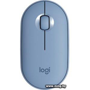 Купить Logitech M350 Pebble (голубой) 910-005719 / 910-005598 в Минске, доставка по Беларуси