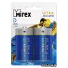Батарейка Mirex LR20 D Алкалайн 2 шт 23702-LR20-E2
