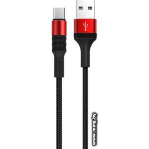 Кабель Borofone BX21 microUSB 1 м (черный)