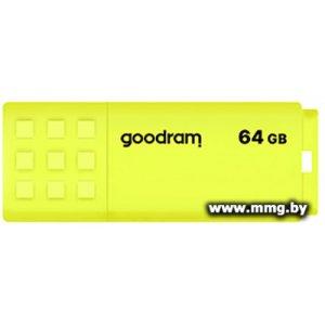 Купить 64GB GOODRAM UME2 (желтый) UME2-0640Y0R11 в Минске, доставка по Беларуси