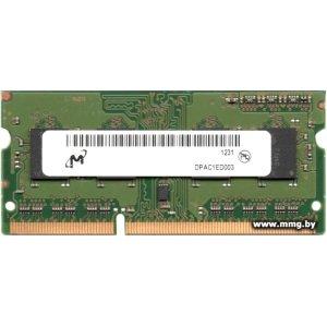 SODIMM-DDR4 4GB PC4-25600 Micron MTA4ATF51264HZ-3G2J1