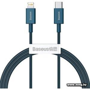 Кабель Baseus CATLYS-C03 USB Type-C - Lightning (2 м, синий)