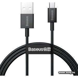 Кабель Baseus CAMYS-01 USB Type-A - microUSB (1 м, черный)