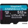 Kingston 512GB Canvas Go! Plus microSDXC