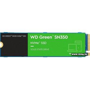 Купить SSD 480GB WD Green SN350 WDS480G2G0C в Минске, доставка по Беларуси