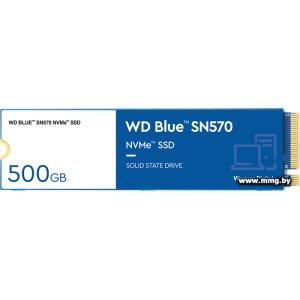 Купить SSD 500GB WD Blue SN570 WDS500G3B0C в Минске, доставка по Беларуси