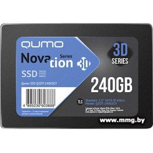 Купить SSD 240GB QUMO Novation 3D TLC Q3DT-240GSCY в Минске, доставка по Беларуси