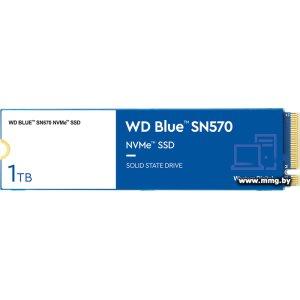 Купить SSD 1TB WD Blue SN570 WDS100T3B0C в Минске, доставка по Беларуси