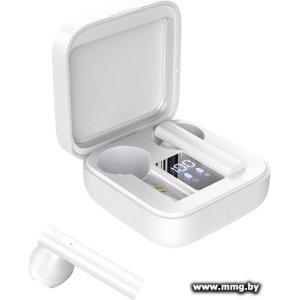 Купить Беспроводные наушники Celebrat W12, цвет белый в Минске, доставка по Беларуси