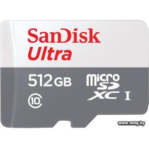 Купить SanDisk 512GB Ultra microSDXC SDSQUNR-512G-GN3MN в Минске, доставка по Беларуси