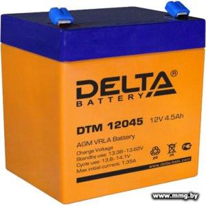 Купить Delta DTM 12045 (12В/4.5 А·ч) в Минске, доставка по Беларуси