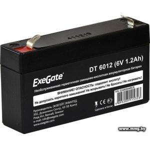 Купить ExeGate DT 6012 (6В, 1.2 А·ч)<EX282944RUS> в Минске, доставка по Беларуси