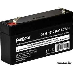 Купить ExeGate DTM 6012 (6В, 1.2 А·ч)<EX282945RUS> в Минске, доставка по Беларуси