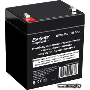 Купить ExeGate Special EXS1250 (12В/5 А·ч) [ES255175RUS] в Минске, доставка по Беларуси