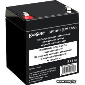 Купить ExeGate GP12045 (12В, 4.5 А·ч)<EX282960RUS> в Минске, доставка по Беларуси