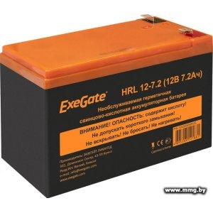 Купить ExeGate HRL 12-7.2 (12В, 7.2 А·ч) <EX285658RUS> в Минске, доставка по Беларуси