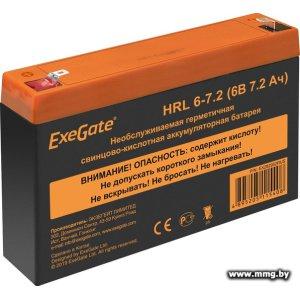 Купить ExeGate HRL 6-7.2 (6В, 7.2 А·ч) <EX282952RUS> в Минске, доставка по Беларуси