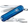 Мультитул Victorinox Classic SD Blue Transparent 0.6223.T2G
