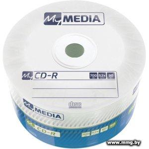 Диск CD-R MyMedia 700Mb 52x в пленке 50 шт. 69201