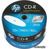 Диск CD-R HP 700Mb 52x (50 шт) (69301)