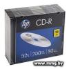Диск CD-R HP 700Mb 52x slimbox (10 шт) (69310)
