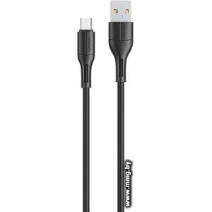 Кабель Usams U68 USB Type-A - microUSB SJ502USB01 (1 м, черн
