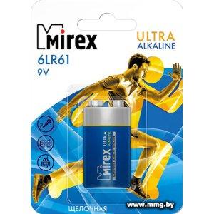 Купить Батарейка Mirex Ultra Alkaline 9V 6LR6-E1 (23702-6LR6-E1) в Минске, доставка по Беларуси