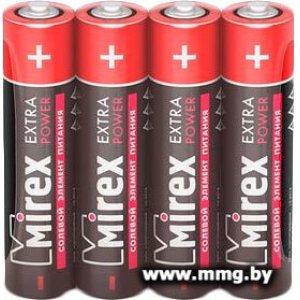 Купить Батарейка Mirex Extra Power AAA 4 шт 23702-ER03-S4 в Минске, доставка по Беларуси