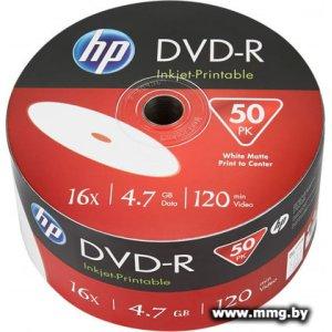 Диск DVD-R HP 4.7Gb 16x 50 шт. 69302