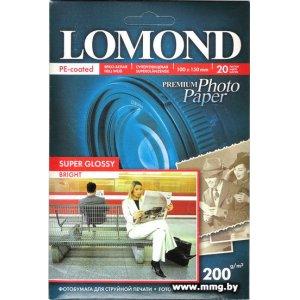 Купить Фотобумага Lomond A6 200 г/м2 20л (1101113) в Минске, доставка по Беларуси