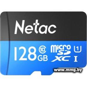 Netac 128Gb microSDXC P500 Standard NT02P500STN-128G-R + ада