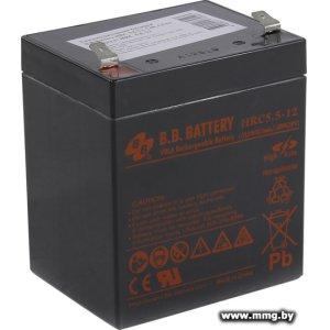 Купить B.B. Battery HRC5.5-12 (12В/5.5 А·ч) в Минске, доставка по Беларуси