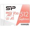 Silicon-Power 512GB Superior A1 microSDXC SP512GBSTXDV3V20