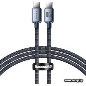 Кабель Baseus CAJY000601 USB Type-C - USB Type-C (1.2 м, чер