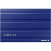 SSD 1TB Samsung T7 Shield USB 3.2, синий MU-PE1T0R