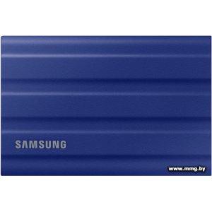 SSD 1TB Samsung T7 Shield USB 3.2, синий MU-PE1T0R