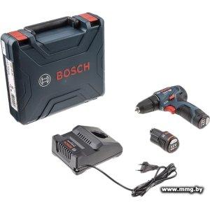Купить Bosch GSR 12V-30 Professional 06019G9000 (с 2-мя АКБ, кейс) в Минске, доставка по Беларуси