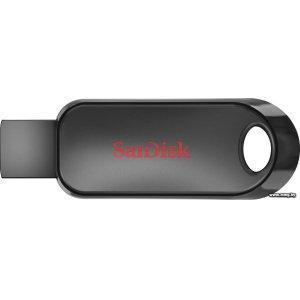 128GB SanDisk Cruzer Snap SDCZ62-128G-G35 (черный)