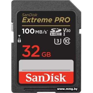 Купить SanDisk 32GB Extreme PRO SDHC SDSDXXO-032G-GN4IN в Минске, доставка по Беларуси