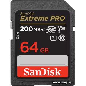 Купить SanDisk 64GB Extreme PRO SDXC SDSDXXU-064G-GN4IN в Минске, доставка по Беларуси