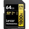 Lexar 64Gb SDXC 1800x Professional LSD1800064G-BNNNG